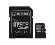 KINGSTON microSD  32GB Canvas Select 80/10MB/s + adapter SD (SDCS/32GB) - 408958 - zdjęcie 2